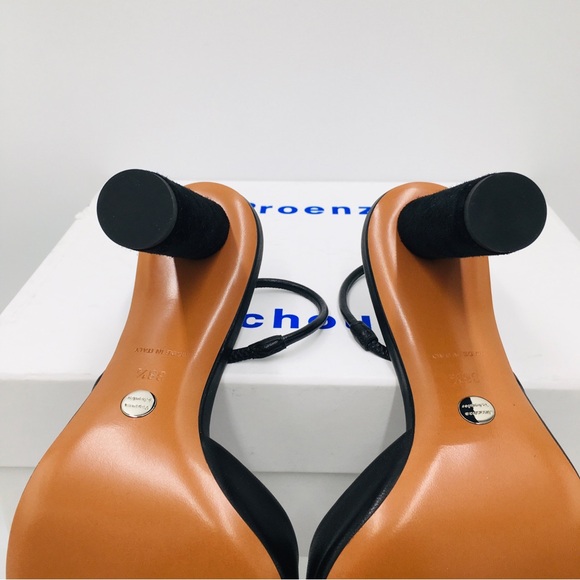 Proenza Schouler- Glove Slingback Pumps Nappa Black Size EU 38.5 M - Picture 13 of 16